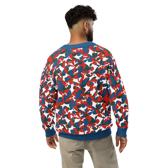 Anti AI Adversarial Knitted cardigan - VisibleToHumans