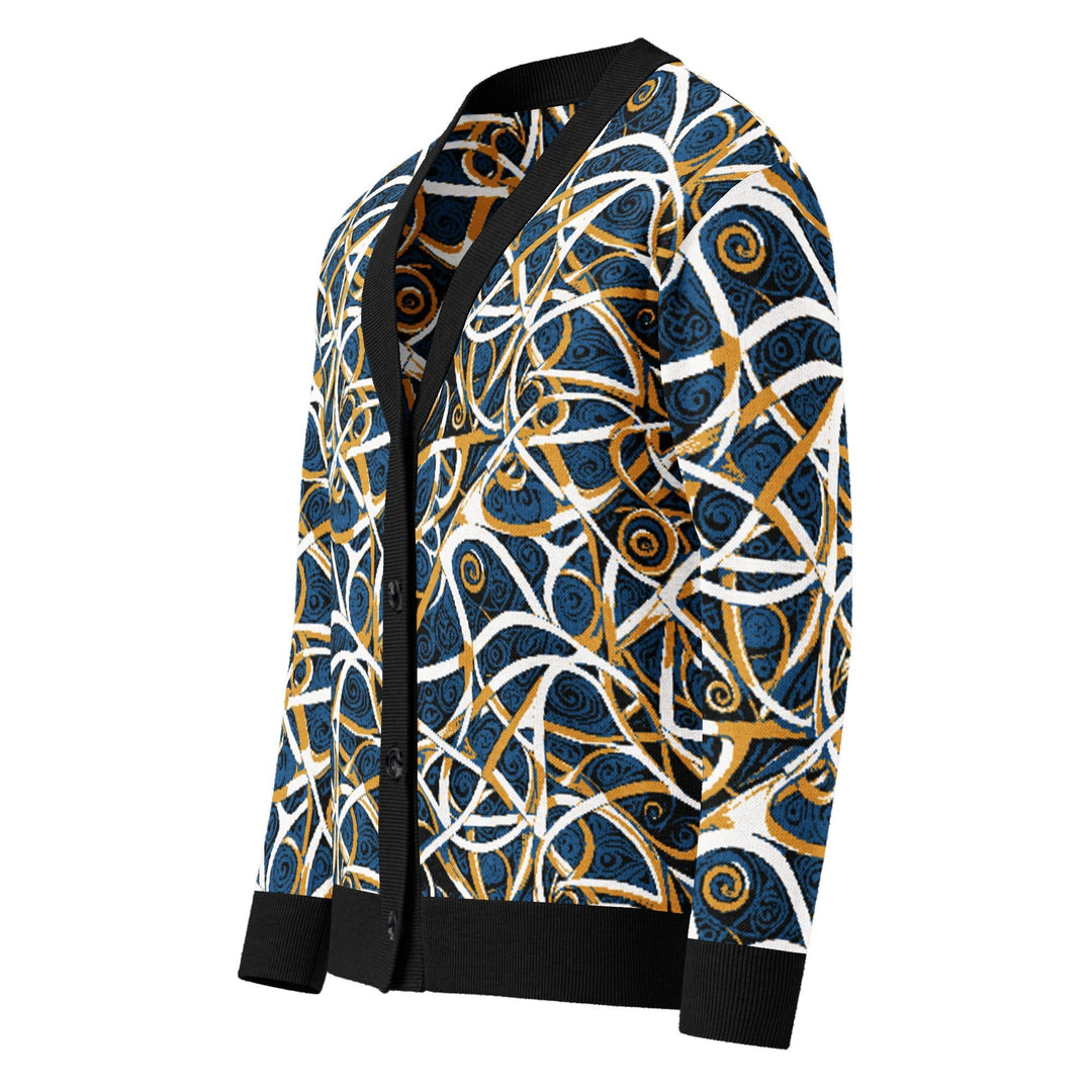 Anti AI Adversarial Knitted cardigan - VisibleToHumans